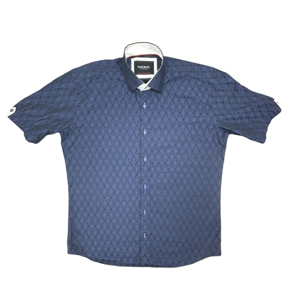 Maceoo Other - Maceoo- Italian Jacquard Button up- Large-‎ 100% cotton- Like new!!!